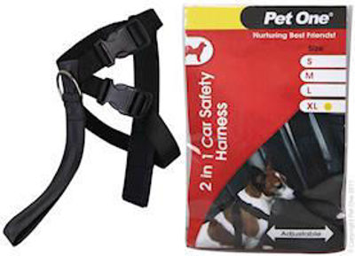 Picture of CAR SAFETY HARNESS TWO IN ONE 45CM